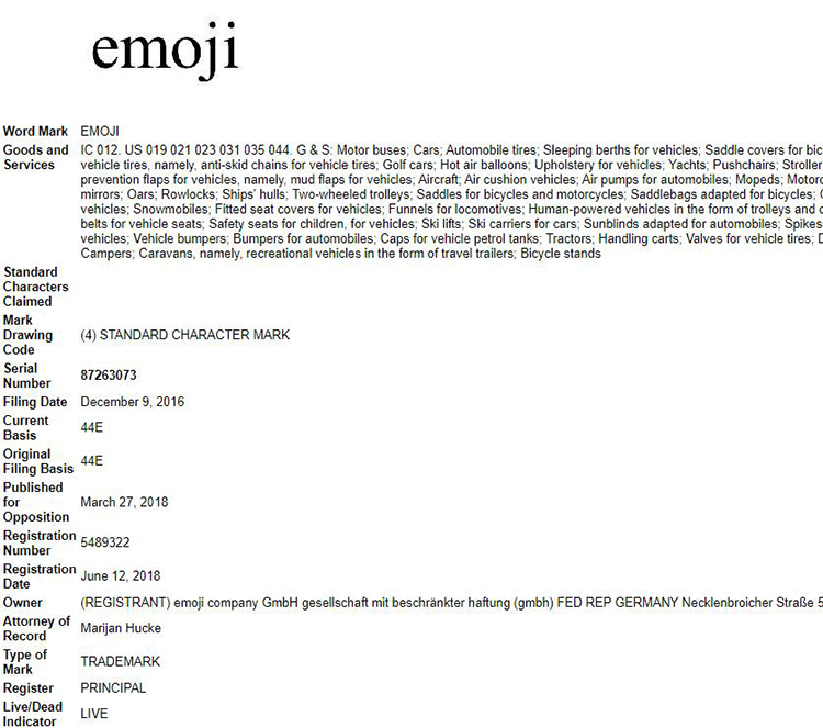 著名HSP美国律所代理Emoji表情包，大量卖家或将面临封号！