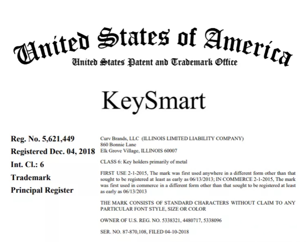 侵权预警！KeySmart钥匙收纳器发布立案！已有251家店铺遭到冻结，附侵权名单！