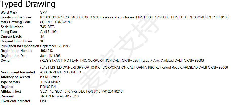 案件号：2021-cv-62472：SMG再发新案，涉及Spy Optic品牌，趁TRO还未下来，账户未被冻结前，赶紧自查自纠！