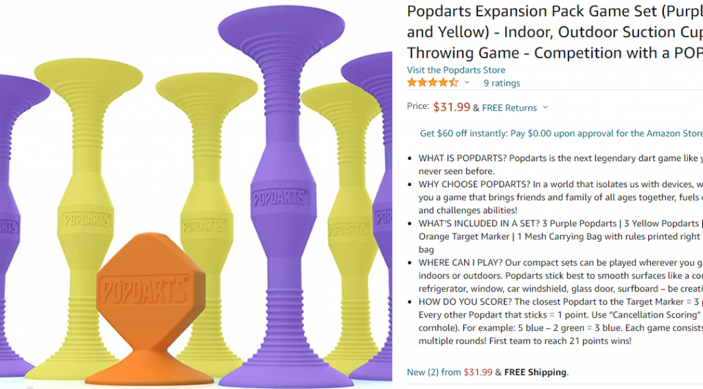 案件号：21-cv-5916，亚马逊新品牌“玩具飞镖Popdarts”正在维权，已有卖家账号被冻结！