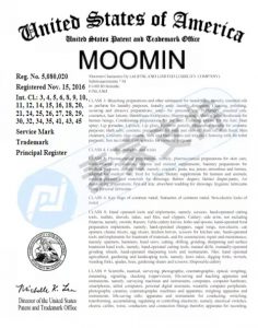 Keith律所代理知名卡通动画Moomin侵权案件，速速排查！