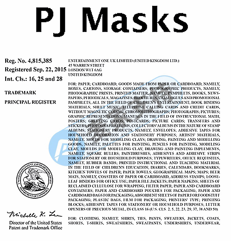 GBC代理蒙面睡衣侠 PJ MASKS案件新进展，案件号是22-cv-1574，持续发案需高度关注！