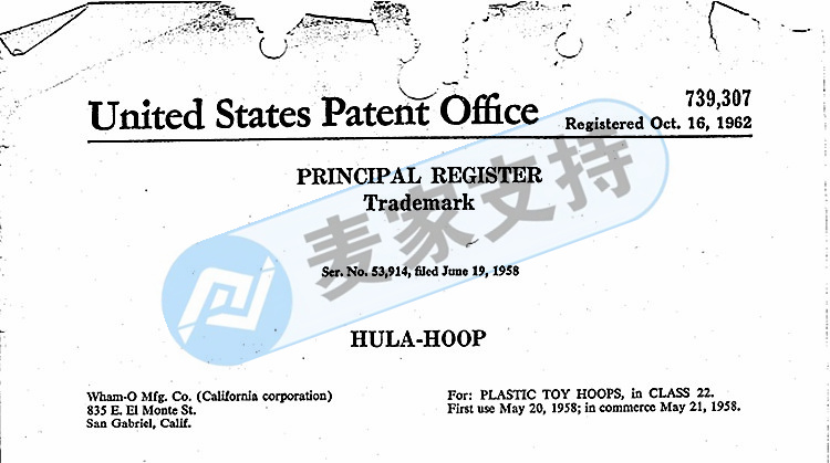 瘦身神器HULA HOOP呼啦圈新发一案！WHAM-O公司过账10000美元保证金，代理律所又是Keith！卖家抓紧时间下架！