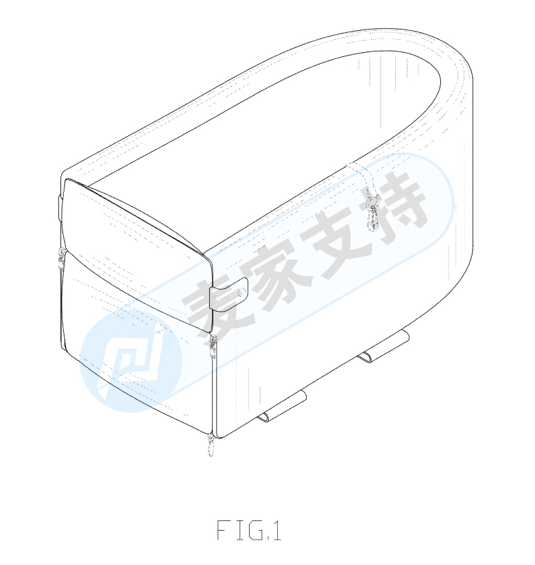 注意！国人代理Pet Car Seat 宠物汽车座椅设计专利起诉，已经开始冻结！