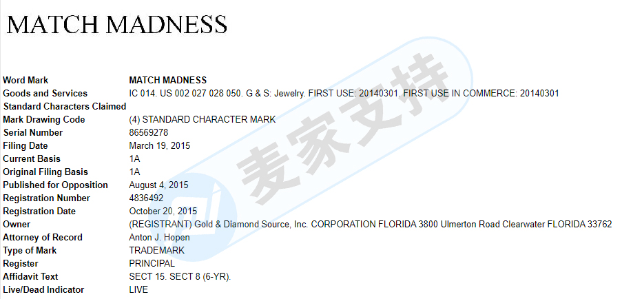 THOITS LAW已代理益智玩具积木 MATCH MADNESS版权起诉进入缺席判决，其他未中招的卖家尽快排查下架提现资金！