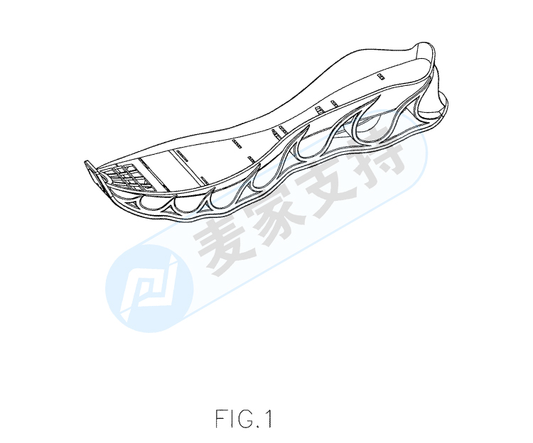 又一专利侵权，原告品牌Footwear sole鞋底外观专利维权，代理律所为Bayramoglu Law Offices LLC