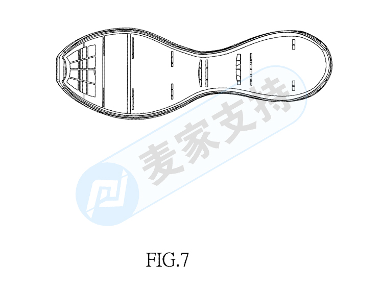 又一专利侵权，原告品牌Footwear sole鞋底外观专利维权，代理律所为Bayramoglu Law Offices LLC