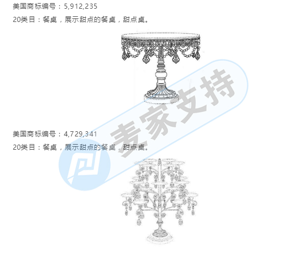 精致不凡！享受轻奢风蛋糕架，Opulent Treasures保护知识产权，由Thoits Law律所全程代理！