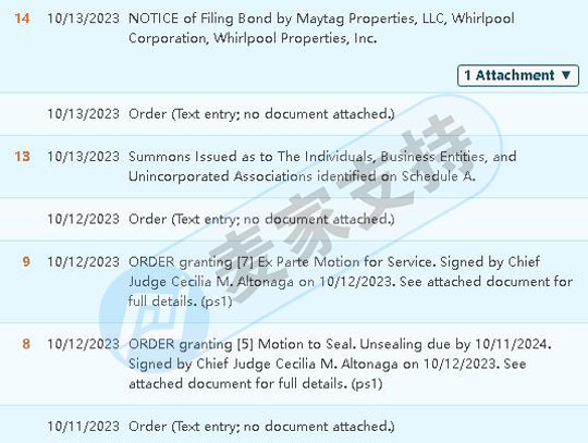 又是商标侵权！惠而浦 Whirlpool委托SMG律所再次维权，跨境电商速自查