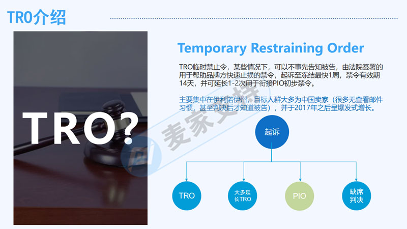 麦家支持受邀出席第二届北方跨境品牌出海峰会就跨境电商TRO侵权问题的若干分享