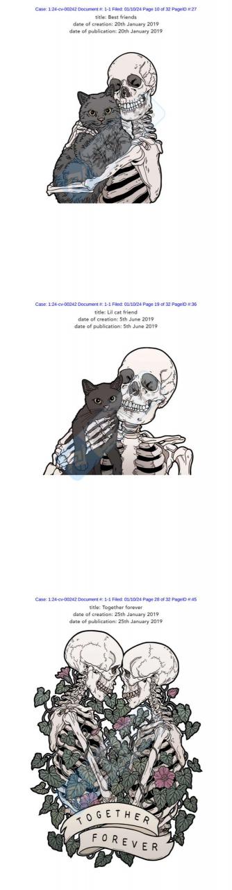 Menzel骷髅与猫版权再回归！Keith疯狂立案，最高一天9案，附近期案件汇总