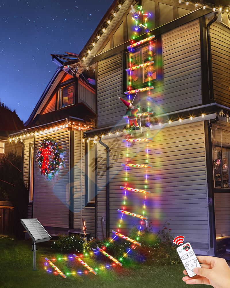 附名单！梯子型圣诞彩灯装饰4个专利隐匿TRO维权，103个店铺被冻结
