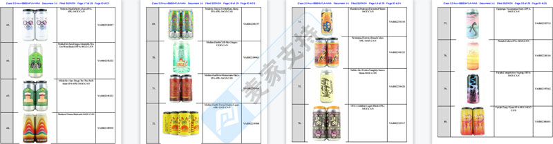 花花绿绿色彩艳丽的果酒饮料暗藏TRO风险！CraftShack114个版权，已发起跨境维权！