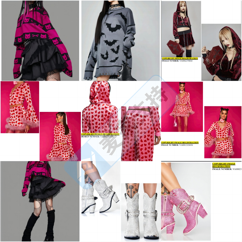 Dolls Kill时尚零售品牌版权维权再升级！数百张版权严阵以待，跨境卖家需高度警惕！