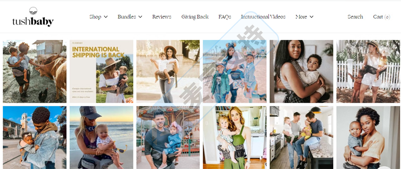 重磅！Tushbaby版权维权大动作，涉及370张神秘照片，婴儿腰凳背带遭侵权风波