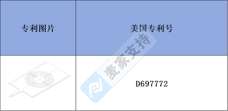 跨境侵权预警——带扣硅胶揉面垫，集防滑、卫生、易收纳于一体的实用厨房工具，专利情况如何？