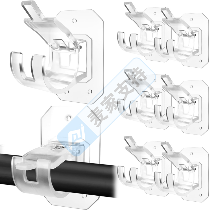 跨境侵权预警—— Curtain Rod Brackets窗帘杆支架，美国外观专利侵权！