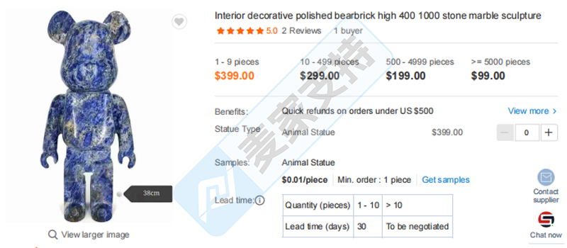 4-cv-06901，时尚宠儿Bearbrick